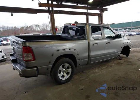 2021 Ram 1500 Big Horn 4X4 6'4 Box from USA, damaged, VIN 1C6SRFBT3MN796588